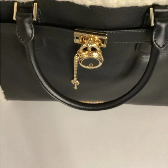 Michael Kors Black and Cream Satchel - Picture 11 of 16